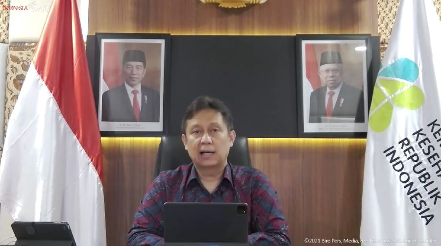 Menteri Kesehatan (Menkes), Budi Gunadi Sadikin (Tangkapan Layar Youtube Sekretariat Presiden)