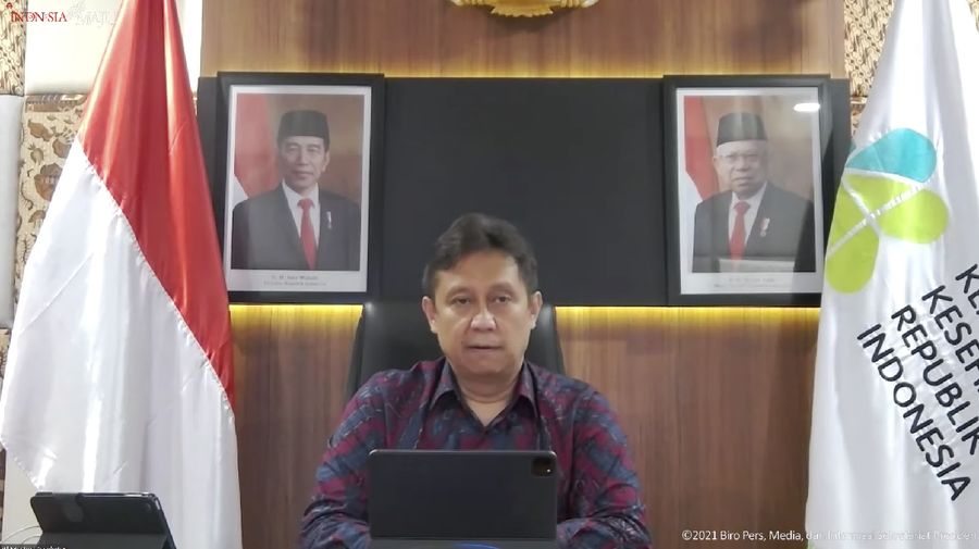 Menteri Kesehatan (Menkes), Budi Gunadi Sadikin (Tangkapan Layar Youtube Sekretariat Presiden)