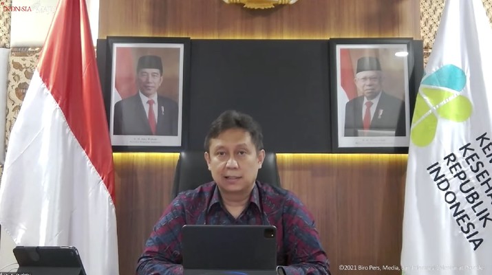 Menteri Kesehatan (Menkes), Budi Gunadi Sadikin (Tangkapan Layar Youtube Sekretariat Presiden)