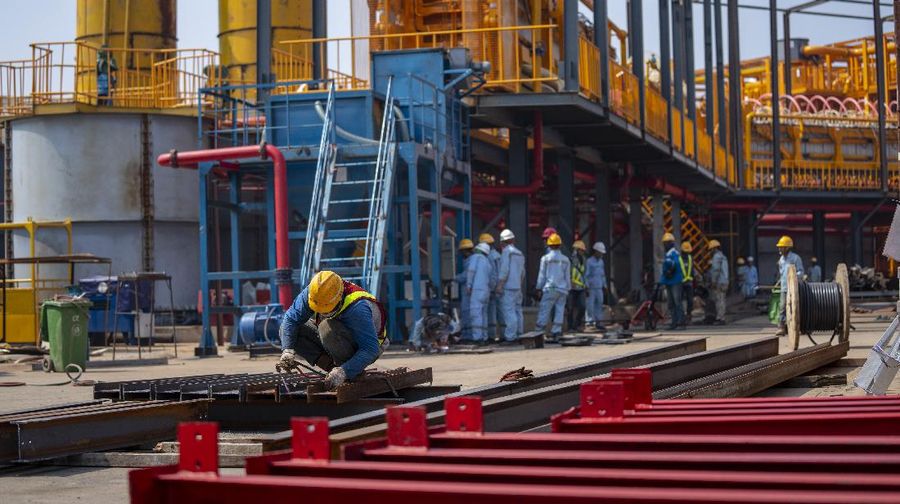 Proyek Pembangunan Kereta Api Cepat Jakarta-Bandung. (Dok: KCIC)