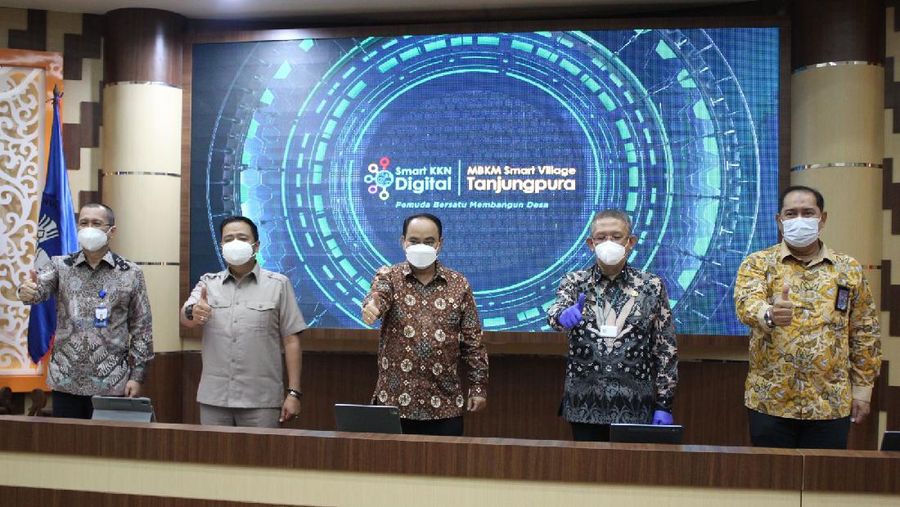 Telkom dan Universitas Tanjungpura Luncurkan Program Smart KKN Digital – MBKM Smart Village Tanjungpura