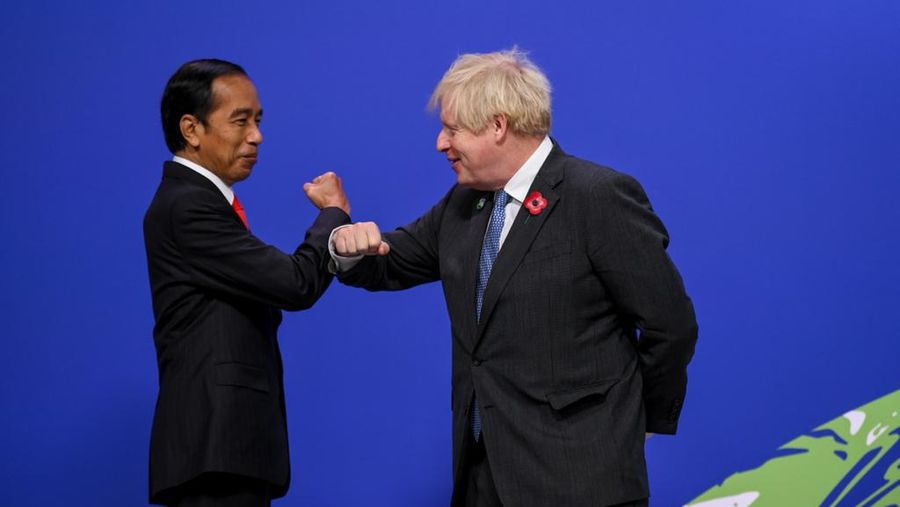 Foto/ jokowi di sela kTT COP26/Lukas - Biro Pers Sekretariat Presiden