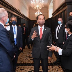 Saat Jokowi 'Ajari' Inggris & Kolombia Kelola Iklim