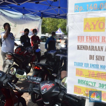 Tempat Uji Emisi di DKI Ramai Didatangi Pengendara, Ada Apa?