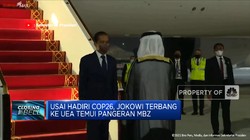 Usai Hadiri COP26, Jokowi Terbang  ke UEA Temui Pangeran MBZ