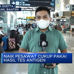 Naik Pesawat Kini Cukup Pakai Hasil Tes Antigen