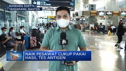 Naik Pesawat Kini Cukup Pakai Hasil Tes Antigen
