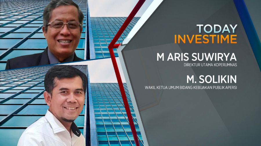 Direktur Utama PT Konsumen Perumahan Nasional (Koperumnas) M Aris Suwirya dan Wakil Ketua Umum Bidang Kebijakan Publik Asosiasi Pengembang Perumahan dan Permukiman Seluruh Indonesia (Apersi) M Solikin