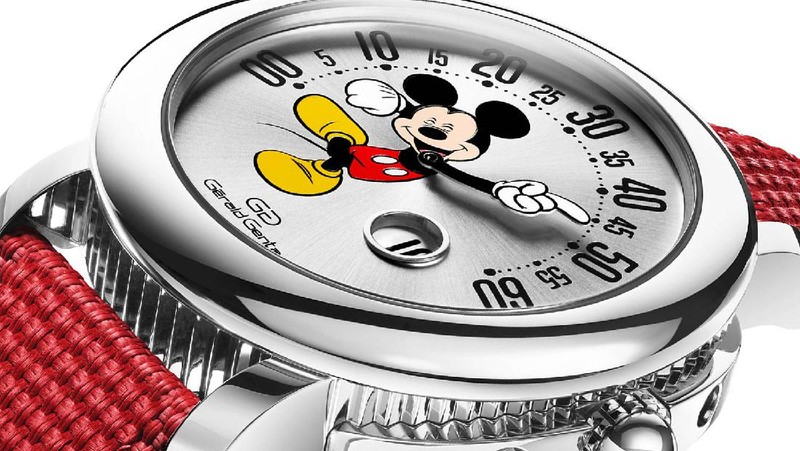 Jam Tangan Gerald Genta Bergambar Mickey Mouse (Dok. Gerald Genta)