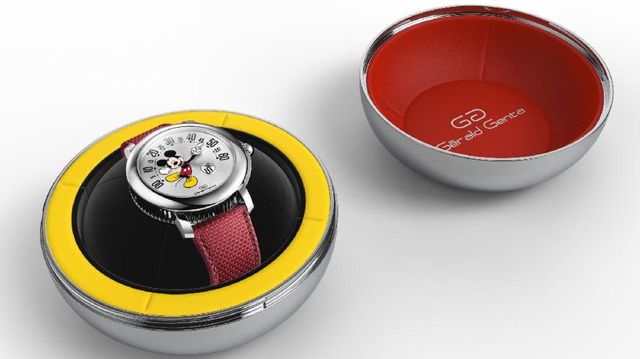 Jam Tangan Gerald Genta Bergambar Mickey Mouse (Dok. Gerald Genta)