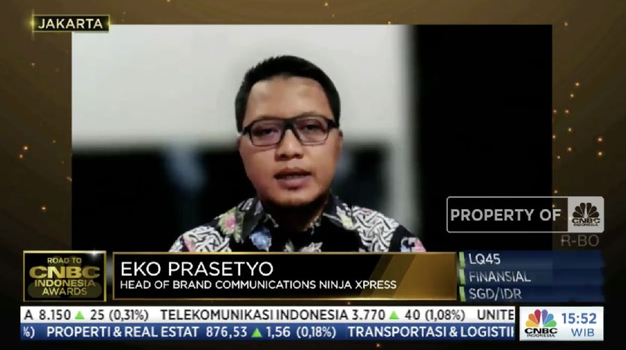 Head of Brand Communication Ninja Xpress, Eko Prasetyo