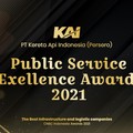 Kereta Api Indonesia Raih Public Service Excellence Award
