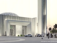 Penampakan Jalan & Lokasi Masjid Jokowi di Abu Dhabi UEA