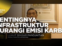Luhut: Pentingnya Sektor Infra & Logistik Kurangi Emisi RI
