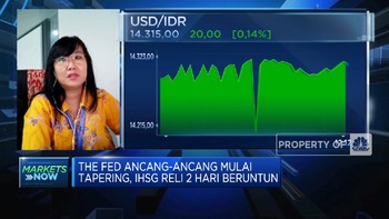 Tapering Off Dimulai, IHSG Kembali ke Level 6.600