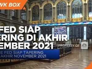 The Fed Siap Tapering di Akhir November 2021