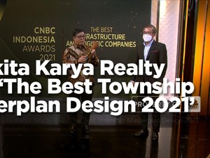 Waskita Realty Raih The Best Township Masterplan Design 2021