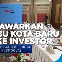Jokowi Tawarkan Proyek Ibu Kota Baru Rp 505 T ke Investor UAE
