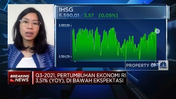 PDB RI Q3 di Bawah Ekspektasi, IHSG Rawan Koreksi