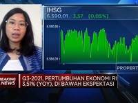 PDB RI Q3 di Bawah Ekspektasi, IHSG Rawan Koreksi