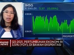PDB RI Q3 di Bawah Ekspektasi, IHSG Rawan Koreksi