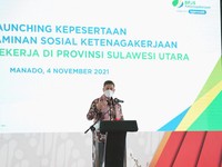Pemprov Sulsel Beri Jaminan Sosial Untuk180 Ribu Pekerja