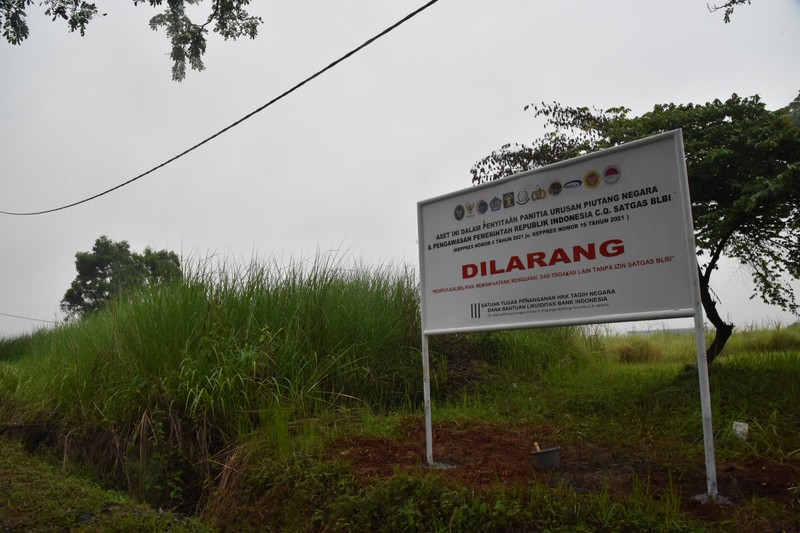 Penyitaan aset jaminan PT Timor Putera Nasional (TPN). (Dok. Satgas BLBI)