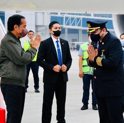 Tiba Setelah Keliling 3 Negara, Jokowi Karantina 3 Hari