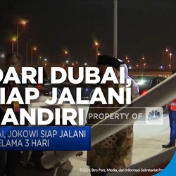 Pulang Dari Dubai, Jokowi siap jalani Isolasi Mandiri
