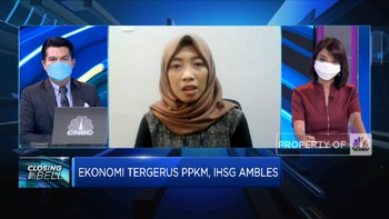 PDB Tergerus PPKM, IHSG Akhir Pekan Ditutup Terkoreksi