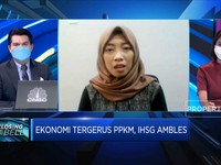 PDB Tergerus PPKM, IHSG Akhir Pekan Ditutup Terkoreksi