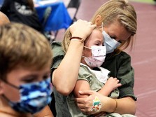 AS Tunda Vaksin Anak di Bawah 4 Tahun Hingga April 2022