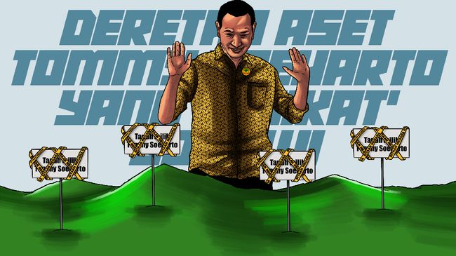 Aset Disita Tommy Soeharto Siap Lawan Satgas Blbi
