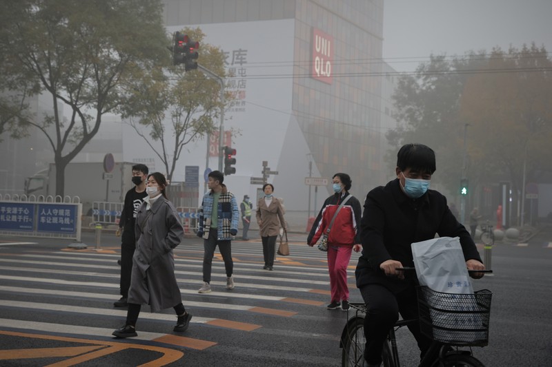 Polusi udara di China. REUTERS/THOMAS PETER Polusi udara di China. REUTERS/THOMAS PETER