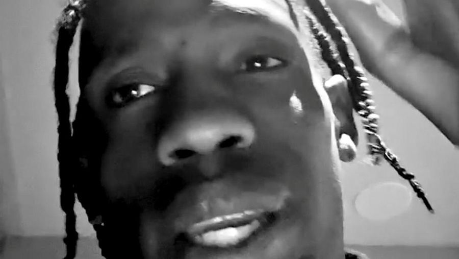 Ambulance is seen in the crowd during rap star Travis Scott's Astroworld festival in Houston, Texas, U.S., in this still image from social media video November 5, 2021.   TWITTER @anthony_t8/via REUTERS  ATTENTION EDITORS - THIS IMAGE HAS BEEN SUPPLIED BY A THIRD PARTY. MANDATORY CREDIT