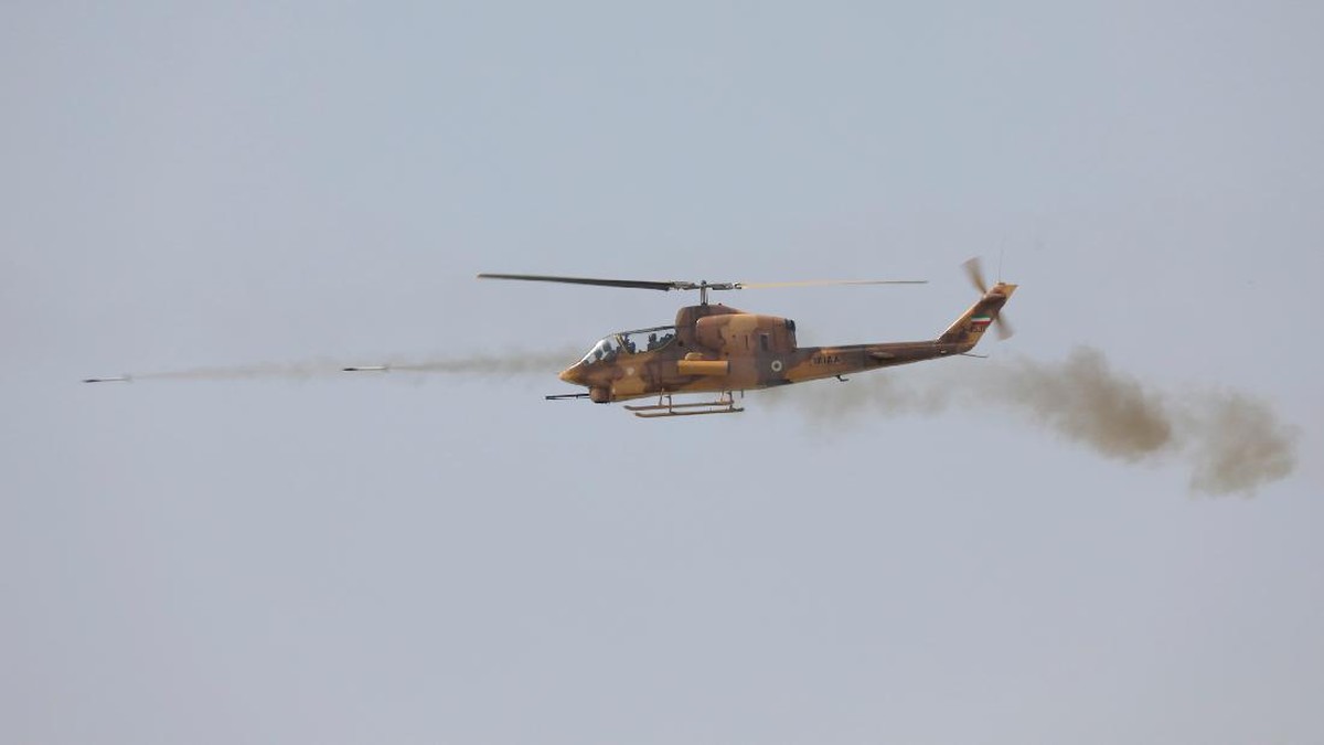 Langit Timur Tengah Berdarah: Helikopter Iran Tantang Armada AS! 
