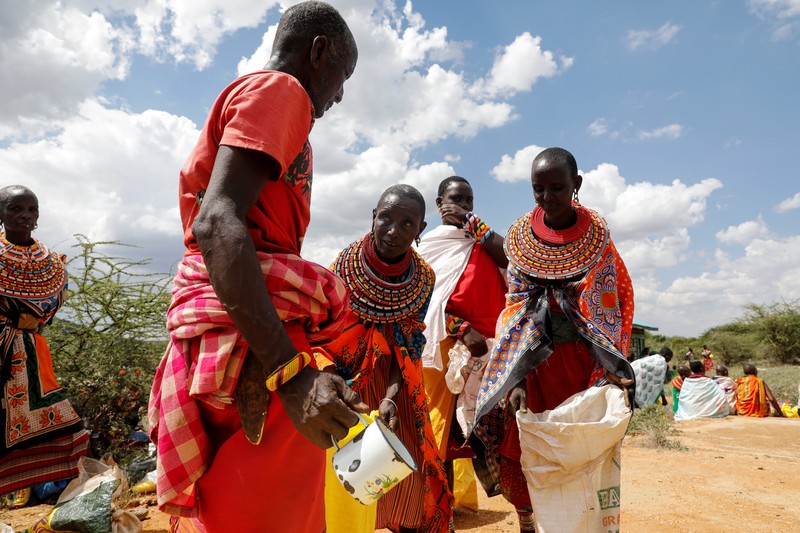 Kekeringan Kenya. (REUTERS/BAZ RATNER) Kekeringan Kenya. (REUTERS/BAZ RATNER)