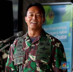 Panglima TNI Jenderal Andika Perkasa Positif Covid-19