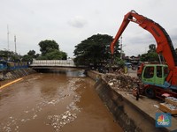 Begini Penampakan Terkini di Pintu Air Manggarai Jakarta