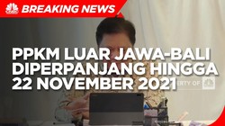 PPKM Luar Jawa-Bali Diperpanjang Hingga 22 November 2021