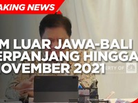PPKM Luar Jawa-Bali Diperpanjang Hingga 22 November 2021