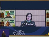 Sri Mulyani Mendadak Jadi Guru Sekolah, Wah Ngajar Apa ya?
