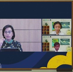 Di Depan Pelajar, Sri Mulyani Bongkar Soal Asal Usul Utang RI