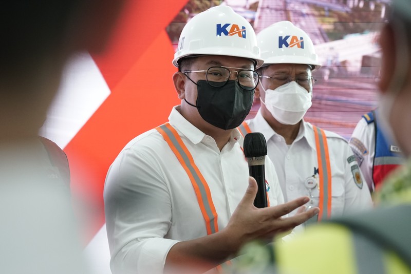 Kunjungan ke Depo LRT Jabodebek. (Dok: Bank Mandiri) Kunjungan ke Depo LRT Jabodebek. (Dok: Bank Mandiri)