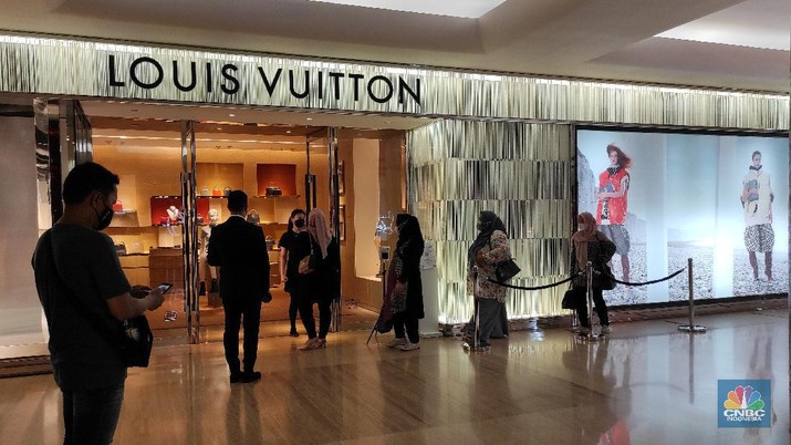 Louis Vuitton (CNBC Indonesia/Andrean Kristianto) Louis Vuitton (CNBC Indonesia/Andrean Kristianto)