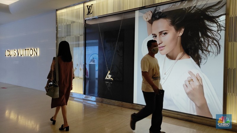 Louis Vuitton (CNBC Indonesia/Andrean Kristianto)