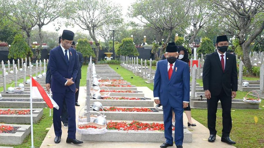 Presiden Pimpin Upacara Ziarah Nasional di TMP Kalibata (Dok: Biro Setpres RI)