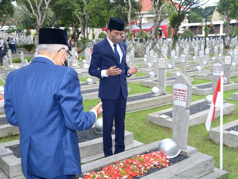 Presiden Pimpin Upacara Ziarah Nasional di TMP Kalibata (Dok: Biro Setpres RI)