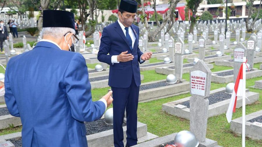 Presiden Pimpin Upacara Ziarah Nasional di TMP Kalibata (Dok: Biro Setpres RI)