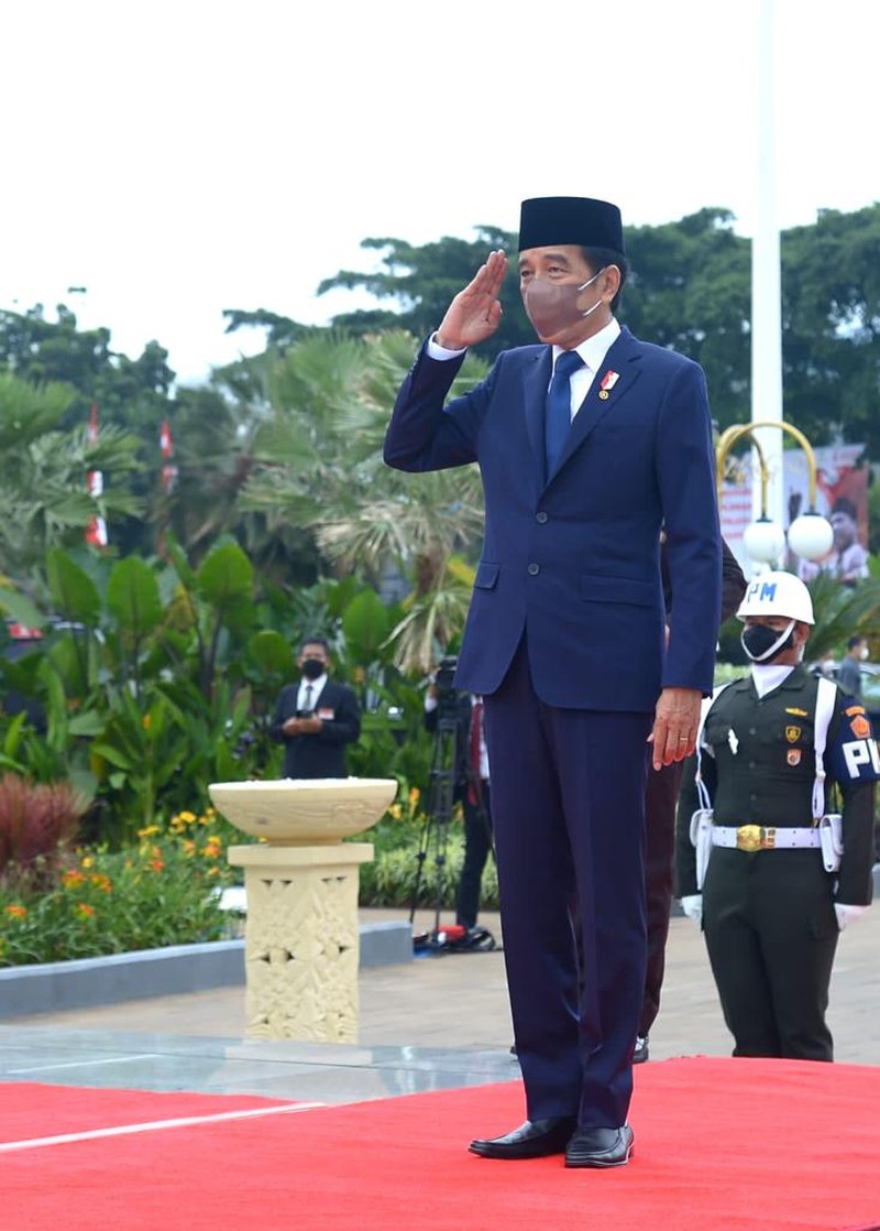 Presiden Pimpin Upacara Ziarah Nasional di TMP Kalibata (Dok: Biro Setpres RI)